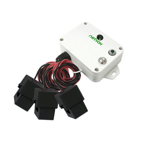 R718NL3 - Wireless Light Sensor and 3-Phase Current Meter with 3x150A Clamp-On CT product photo