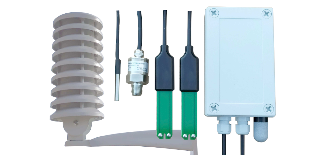 LoRaWAN Soil Moisture, Temperature | Air temperature/humidity | boosted 12v output from battery product photo