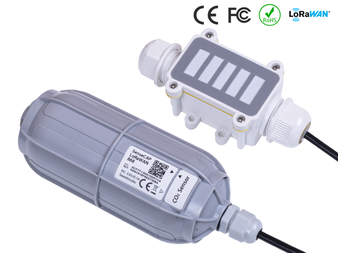 Wireless CO2 Sensor - LoRaWAN® product photo
