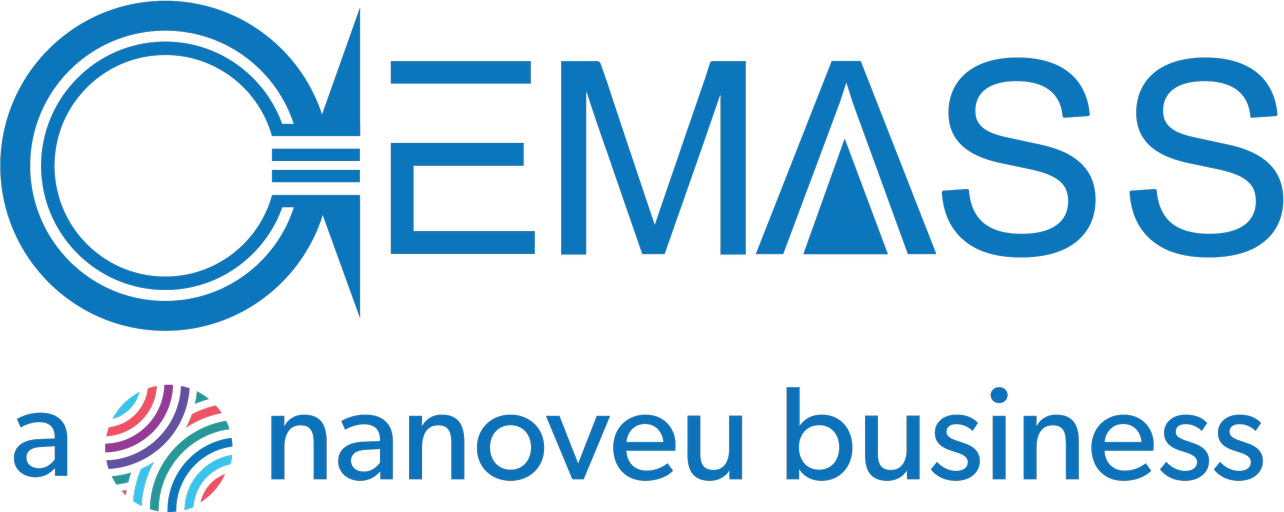 EMASS, a Nanoveu business logo